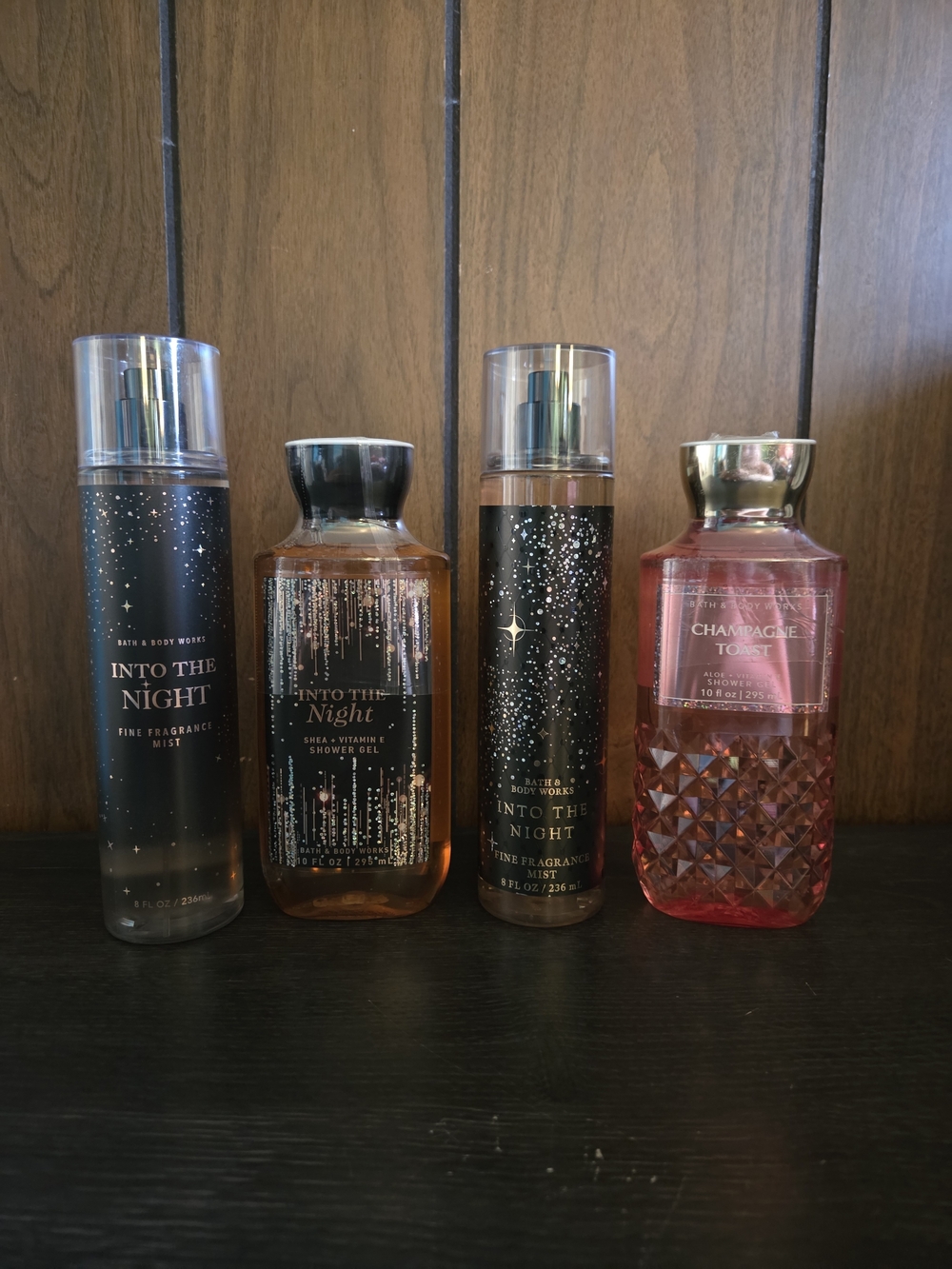 Bath & Body Works Into The Night & Champagne Toast Set